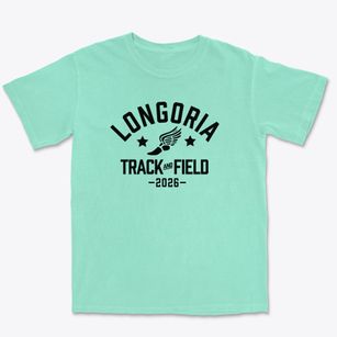 Longoria Elementary School Track and Field Premium Heavyweight T-shirt