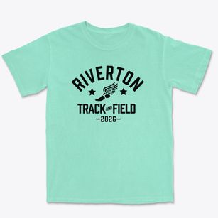 Riverton Elementary School Track and Field Premium Heavyweight T-shirt
