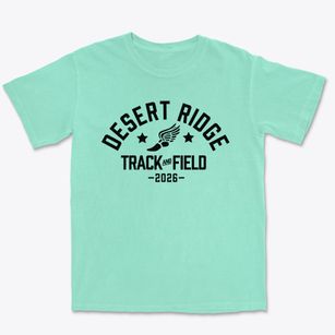 Desert Ridge Academy Track and Field Premium Heavyweight T-shirt