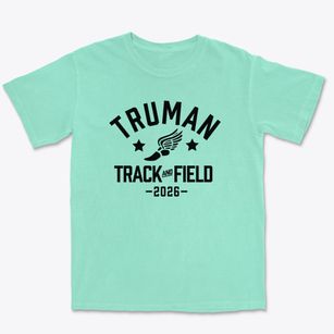 Truman High School Track and Field Premium Heavyweight T-shirt