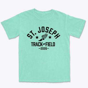 St Joseph Parish Track and Field Premium Heavyweight T-shirt