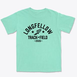 Longfellow Elementary School Track and Field Premium Heavyweight T-shirt