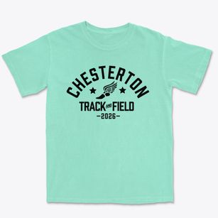 Chesterton Elementary School Track and Field Premium Heavyweight T-shirt