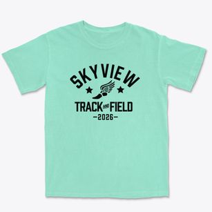 Skyview Academy Track and Field Premium Heavyweight T-shirt