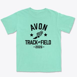 Avon High School Track and Field Premium Heavyweight T-shirt