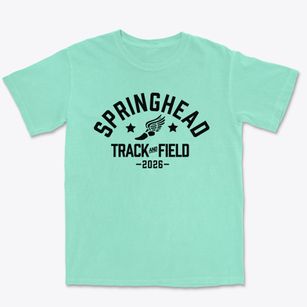 Springhead Elementary School Track and Field Premium Heavyweight T-shirt