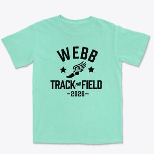 Webb Middle School Track and Field Premium Heavyweight T-shirt