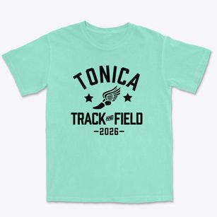 Tonica Community Grade School #79 Track and Field Premium Heavyweight T-shirt