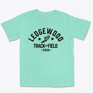 Ledgewood Elementary School Track and Field Premium Heavyweight T-shirt