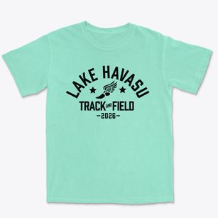Lake Havasu High School Track and Field Premium Heavyweight T-shirt