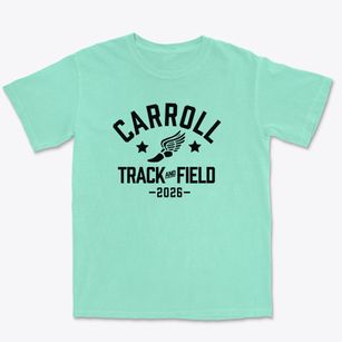Carroll High School Track and Field Premium Heavyweight T-shirt