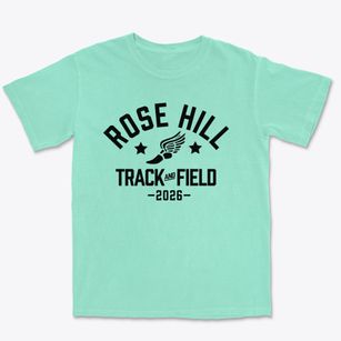 Rose Hill Middle School Track and Field Premium Heavyweight T-shirt