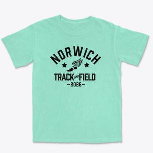 Norwich Hill School Track and Field Premium Heavyweight T-shirt