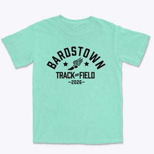 Bardstown Middle School Track and Field Premium Heavyweight T-shirt