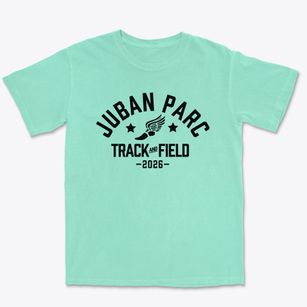Juban Parc Junior High School Track and Field Premium Heavyweight T-shirt
