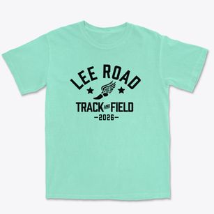 Lee Road Junior High School Track and Field Premium Heavyweight T-shirt