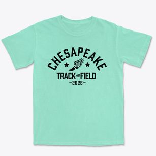 Chesapeake Montessori School Track and Field Premium Heavyweight T-shirt