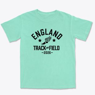 England High School Track and Field Premium Heavyweight T-shirt