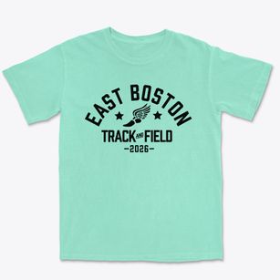 East Boston High School Track and Field Premium Heavyweight T-shirt