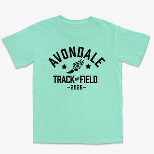 Avondale Middle School Track and Field Premium Heavyweight T-shirt