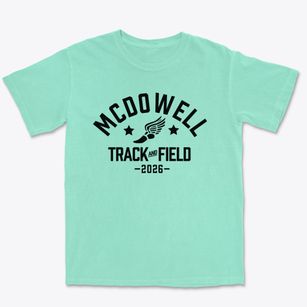 Mcdowell Elementary School Track and Field Premium Heavyweight T-shirt
