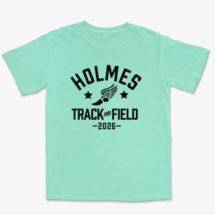 Holmes Middle School Track and Field Premium Heavyweight T-shirt