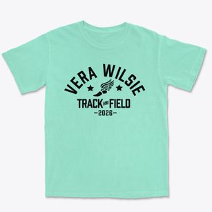 Vera Wilsie Elementary School Track and Field Premium Heavyweight T-shirt