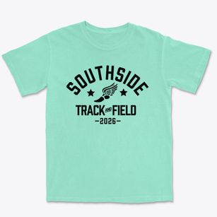 Southside Learning Center Track and Field Premium Heavyweight T-shirt
