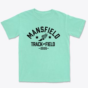 Mansfield High School Track and Field Premium Heavyweight T-shirt