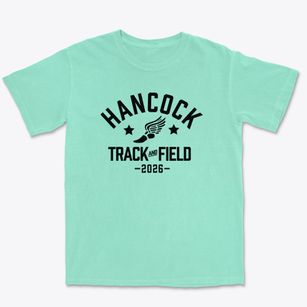 Hancock School Track and Field Premium Heavyweight T-shirt