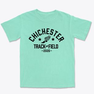 Chichester Elementary School Track and Field Premium Heavyweight T-shirt