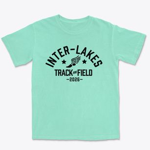 Inter-lakes High School Track and Field Premium Heavyweight T-shirt
