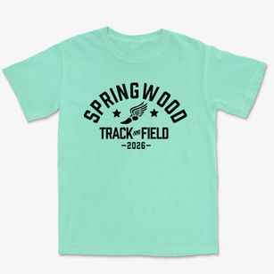 Springwood School Track and Field Premium Heavyweight T-shirt