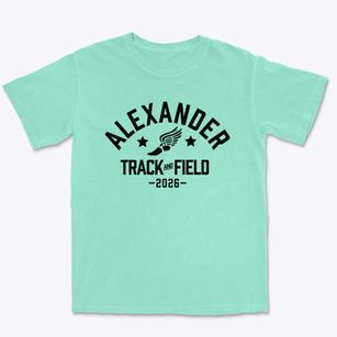 Alexander D Sullivan Elementary School Track and Field Premium Heavyweight T-shirt