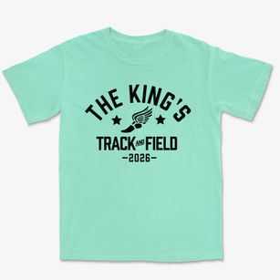 The King's Academy Track and Field Premium Heavyweight T-shirt