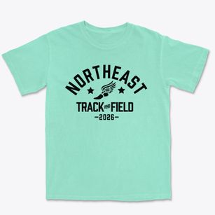 Northeast Elementary School Track and Field Premium Heavyweight T-shirt