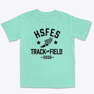 High School For Enviromental Studies Track and Field Premium Heavyweight T-shirt