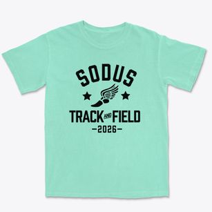 Sodus Intermediate School Track and Field Premium Heavyweight T-shirt