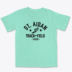 Saint Aidan Lower School Track and Field Premium Heavyweight T-shirt