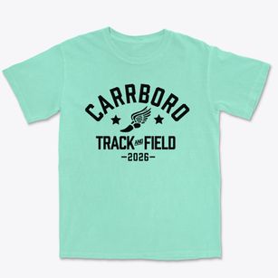 Carrboro High School Track and Field Premium Heavyweight T-shirt