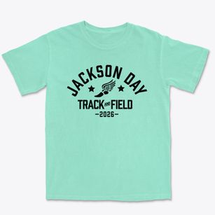 Jackson Day High School Track and Field Premium Heavyweight T-shirt