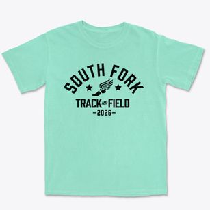 South Fork Elementary School Track and Field Premium Heavyweight T-shirt