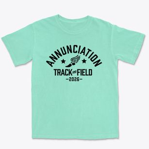 Annunciation Parish Track and Field Premium Heavyweight T-shirt