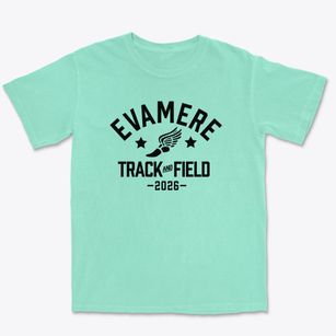 Evamere Primary School Track and Field Premium Heavyweight T-shirt