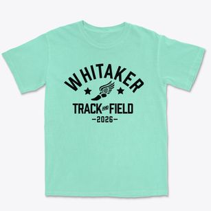 Whitaker Elementary School Track and Field Premium Heavyweight T-shirt
