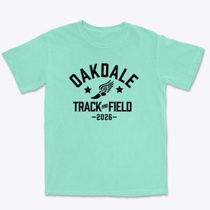 Oakdale Elementary School Track and Field Premium Heavyweight T-shirt