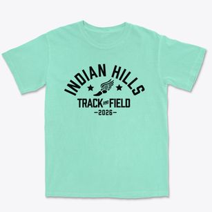 Indian Hills Christian School Track and Field Premium Heavyweight T-shirt