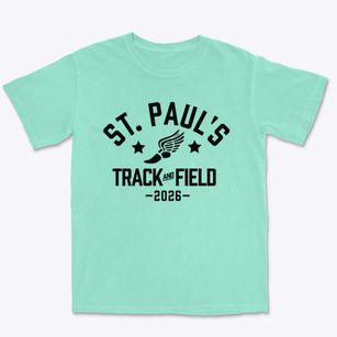 Saint Paul's Lutheran School Track and Field Premium Heavyweight T-shirt