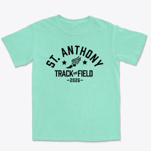 Saint Anthony School Track and Field Premium Heavyweight T-shirt