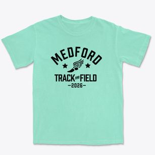 Medford Montessori School Track and Field Premium Heavyweight T-shirt